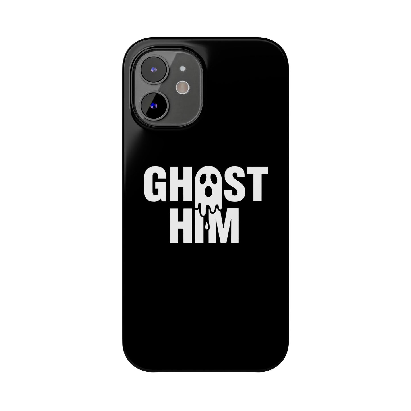 Ghost Him Slim iPhone Case
