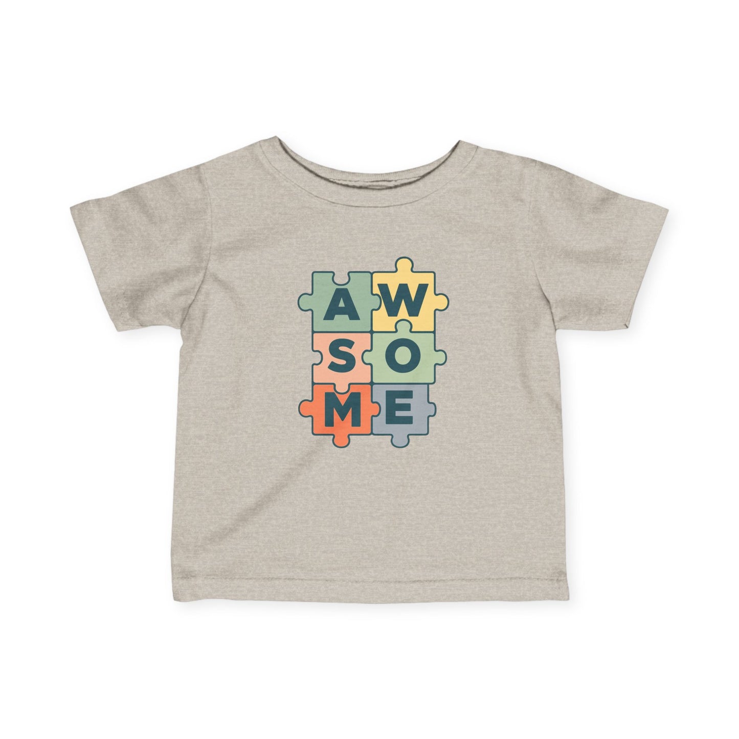 Awesome Puzzle Autism Awareness Infant Toddler T-shirt
