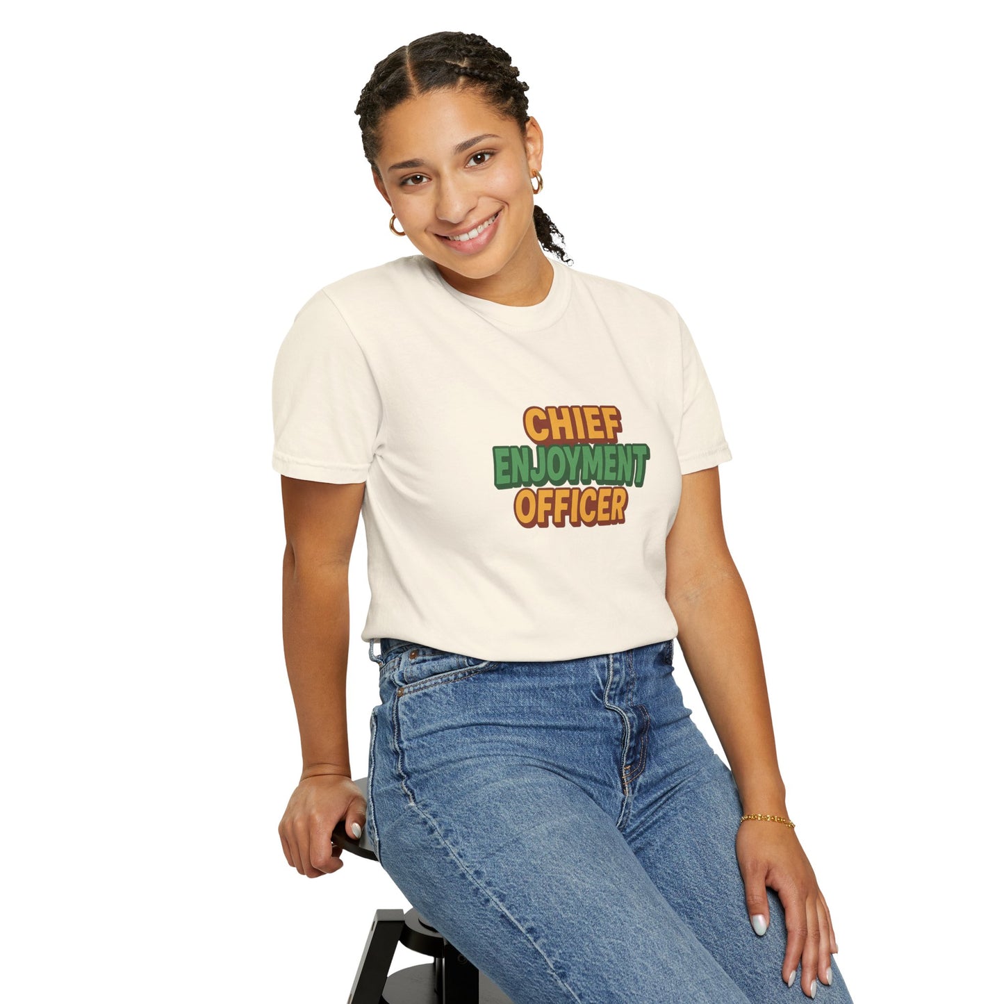 Chief Enjoyment Officer Oversized T-shirt