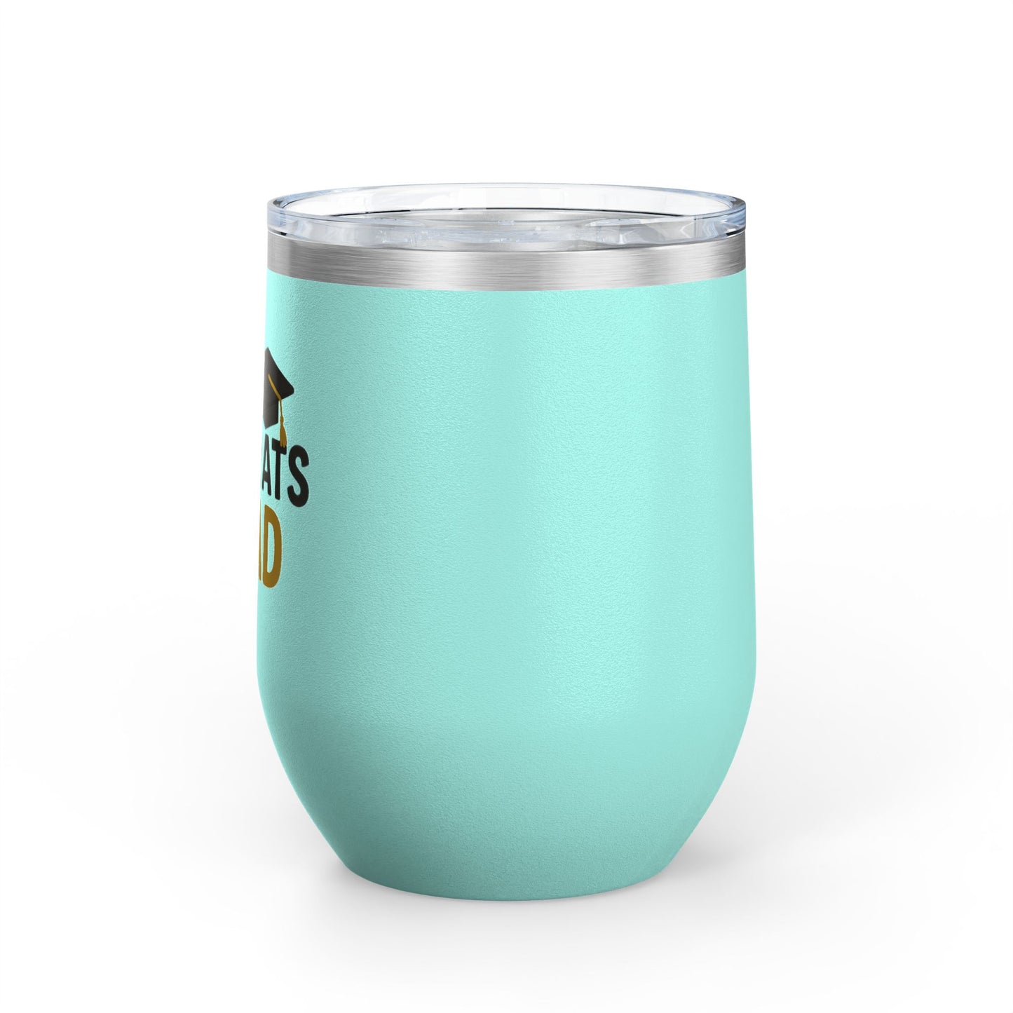 Congrats Grad Cap Graduation Wine Tumbler