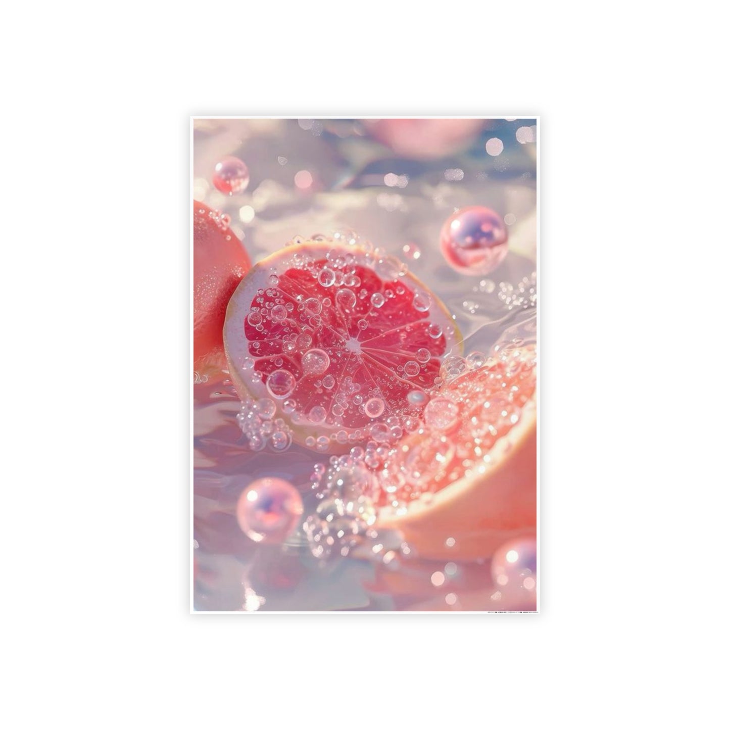 Grapefruit Pools Gloss Poster