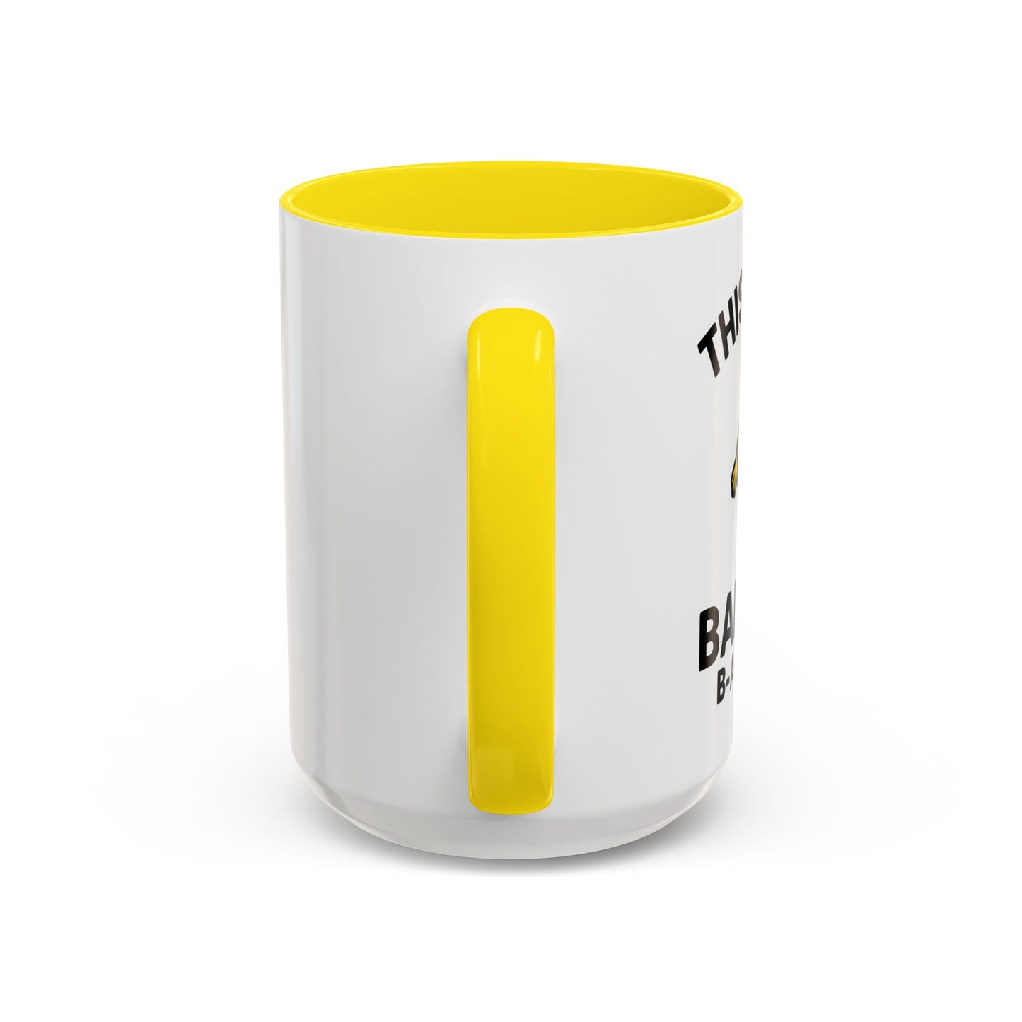 This Shift is Bananas Dancing Accent Mug (11, 15 oz)