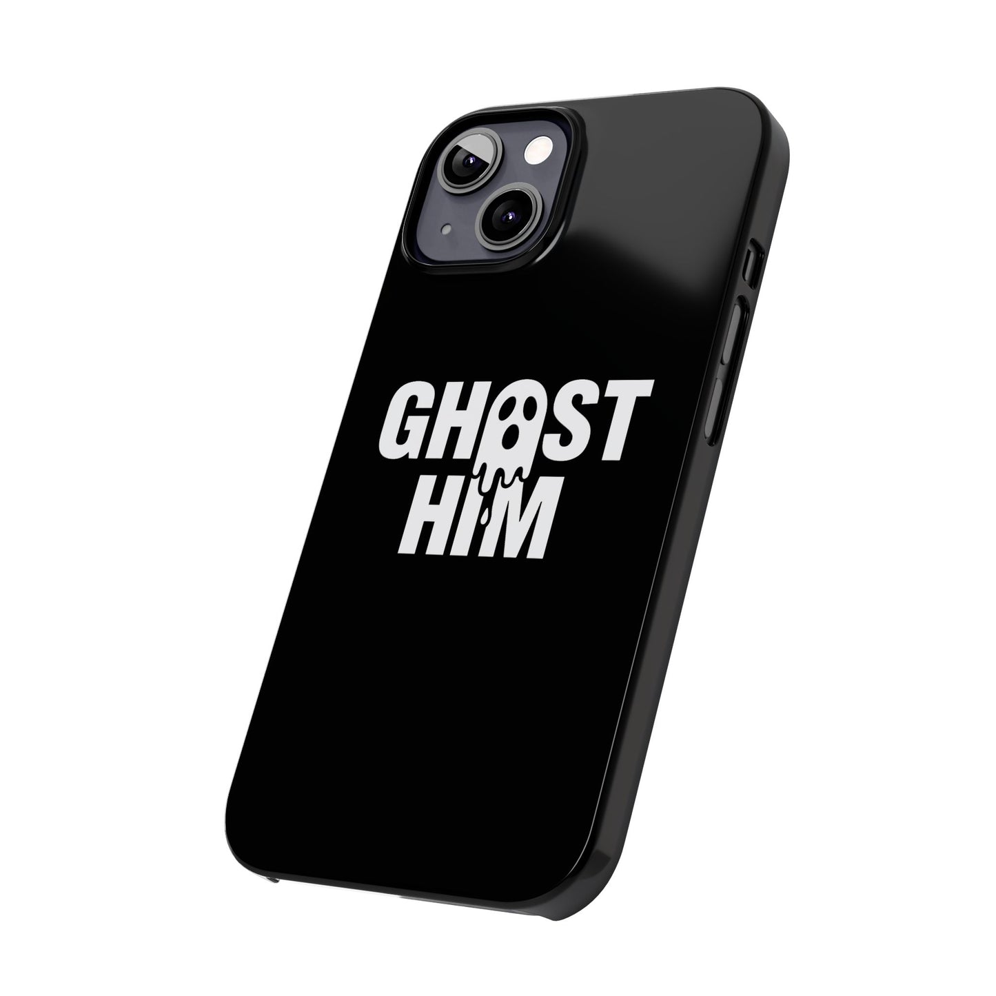 Ghost Him Slim iPhone Case
