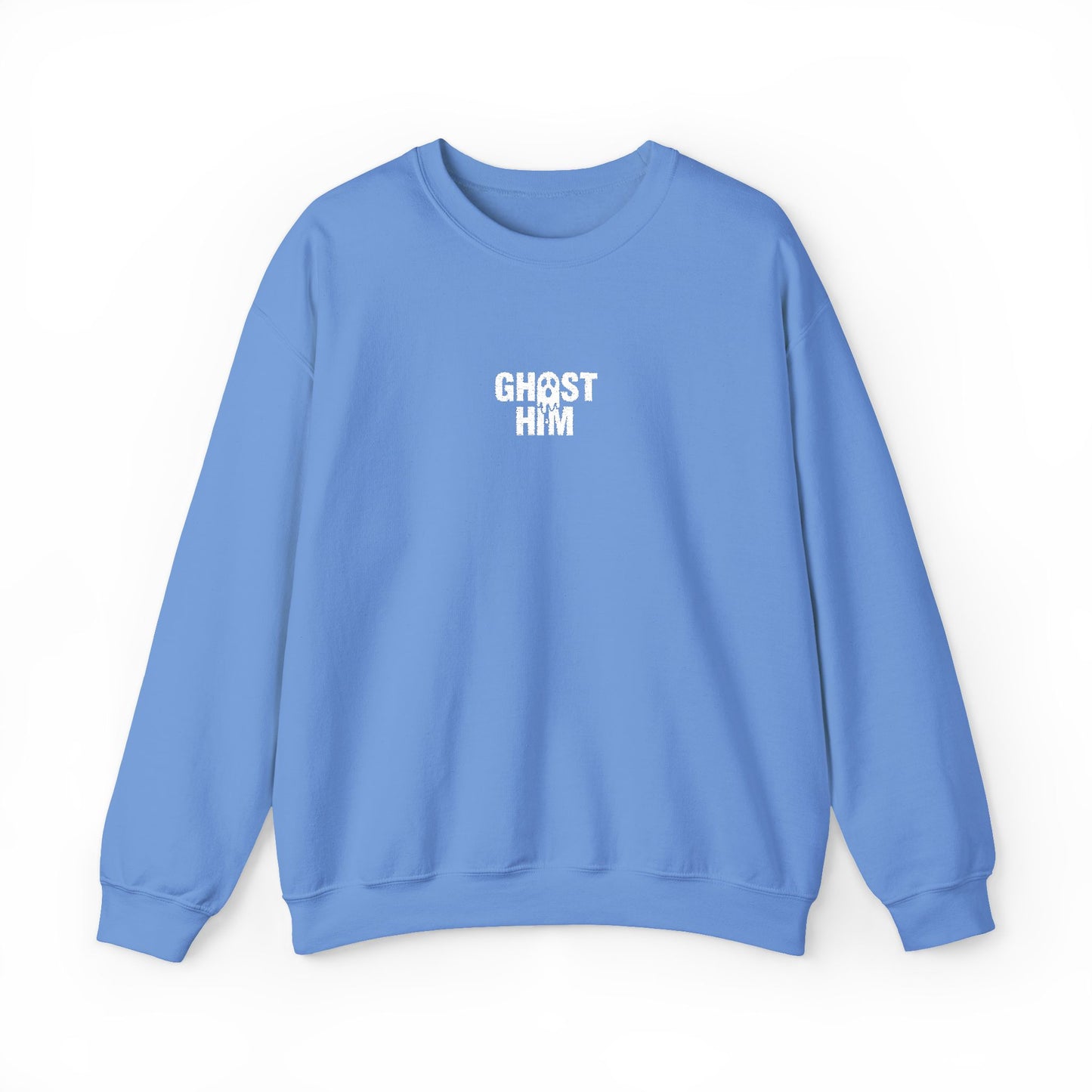Ghost Him Embroidered Crewneck Sweatshirt