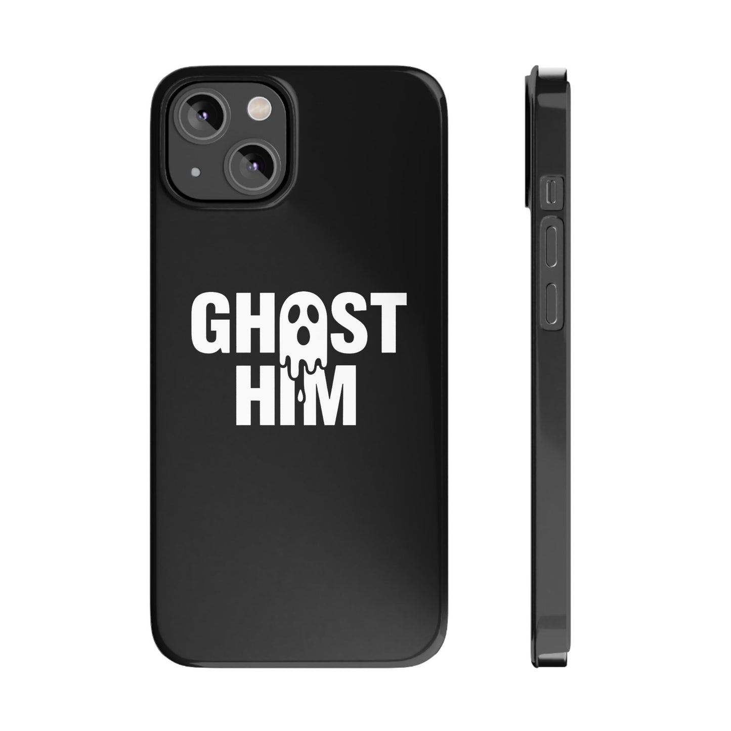 Ghost Him Slim iPhone Case