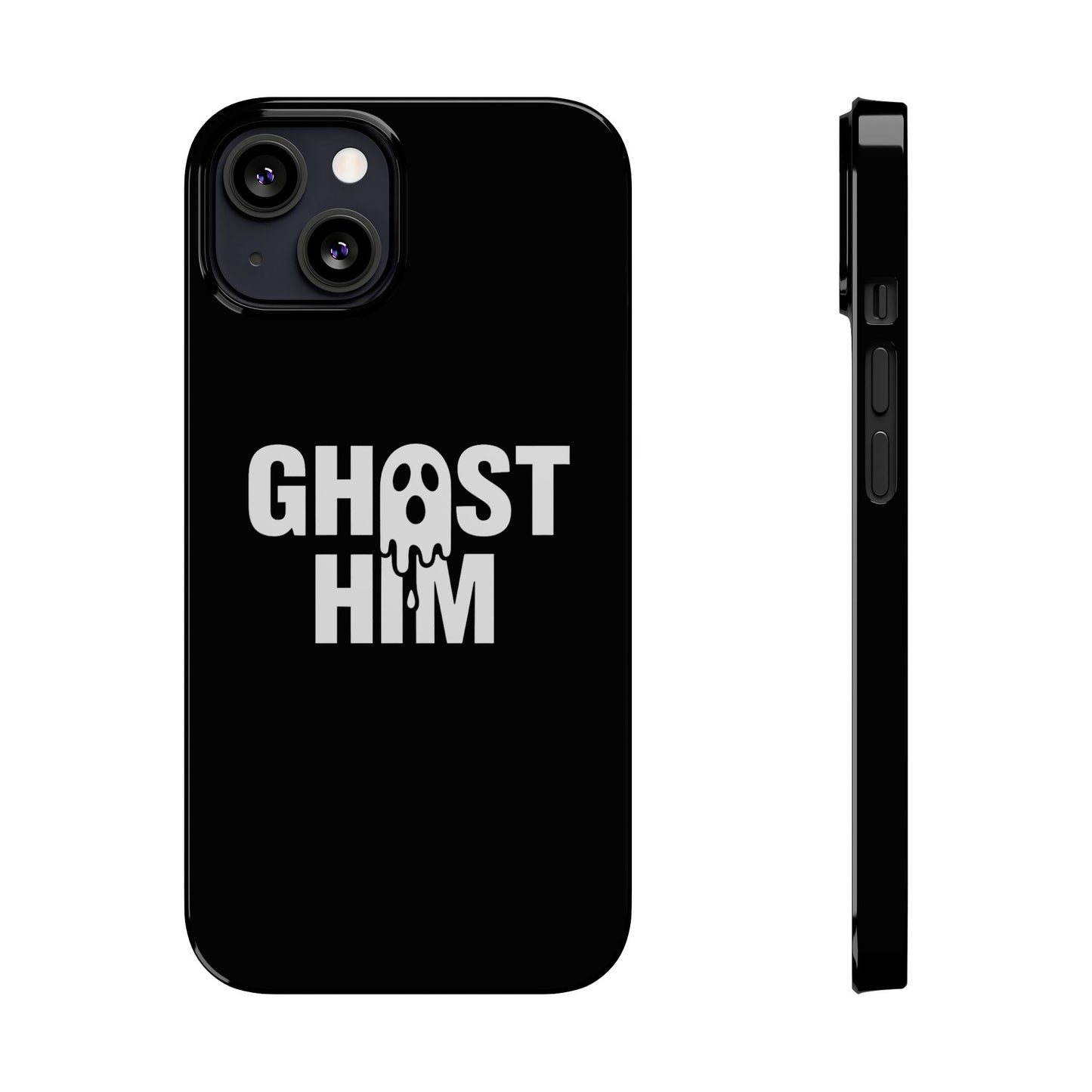 Ghost Him Slim iPhone Case