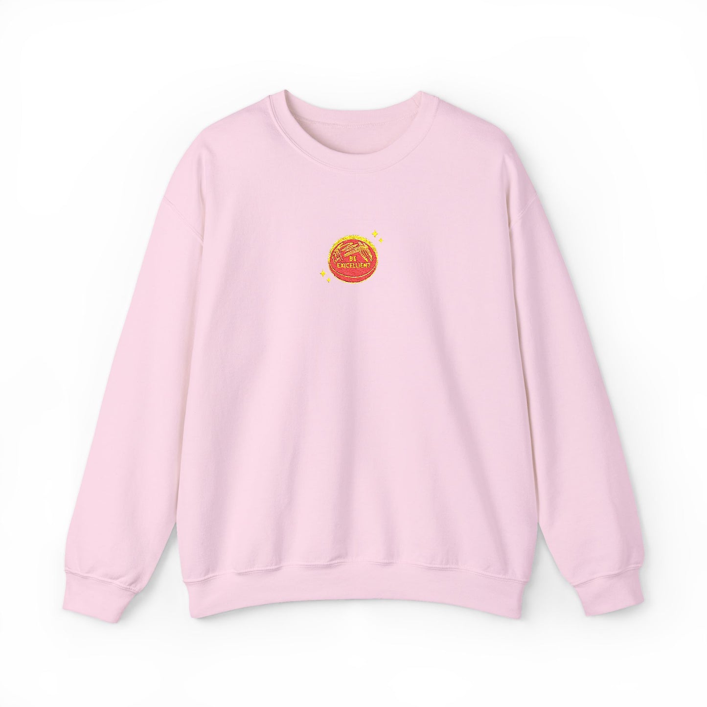 Be Excellent Embroidered Crewneck Sweatshirt