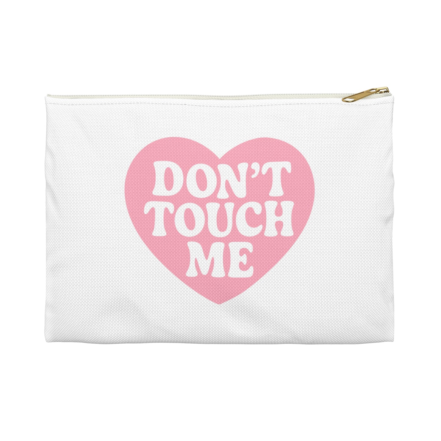 Don't Touch Me Heart Accessory Pouch