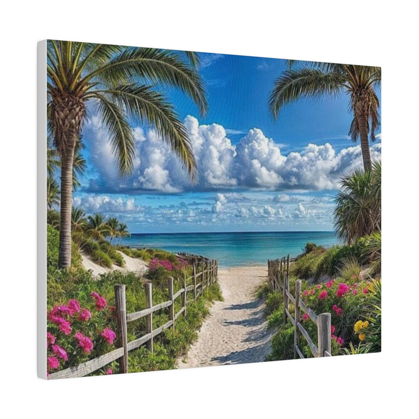 Paradise Found Matte Canvas, Stretched