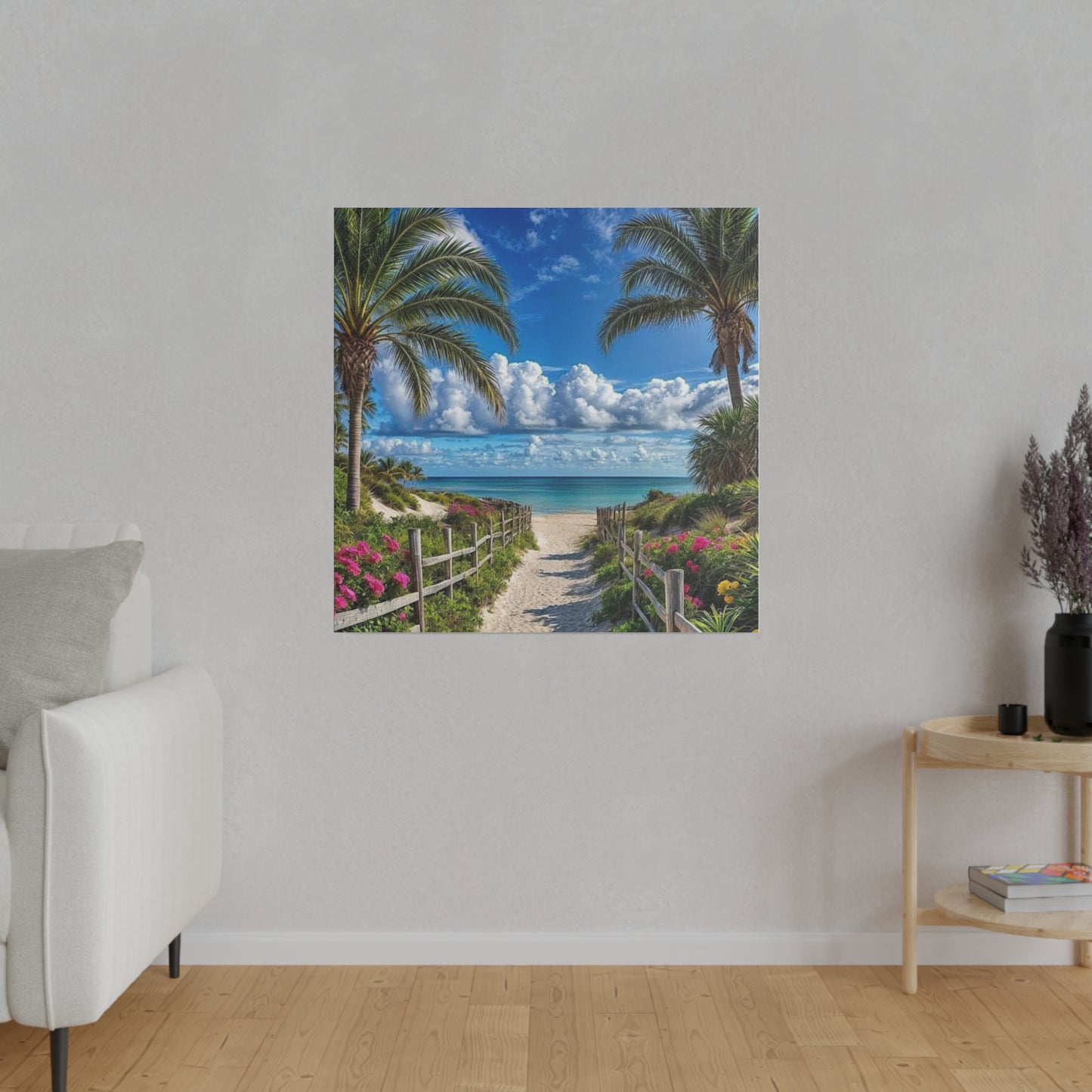 Paradise Found Matte Canvas, Stretched
