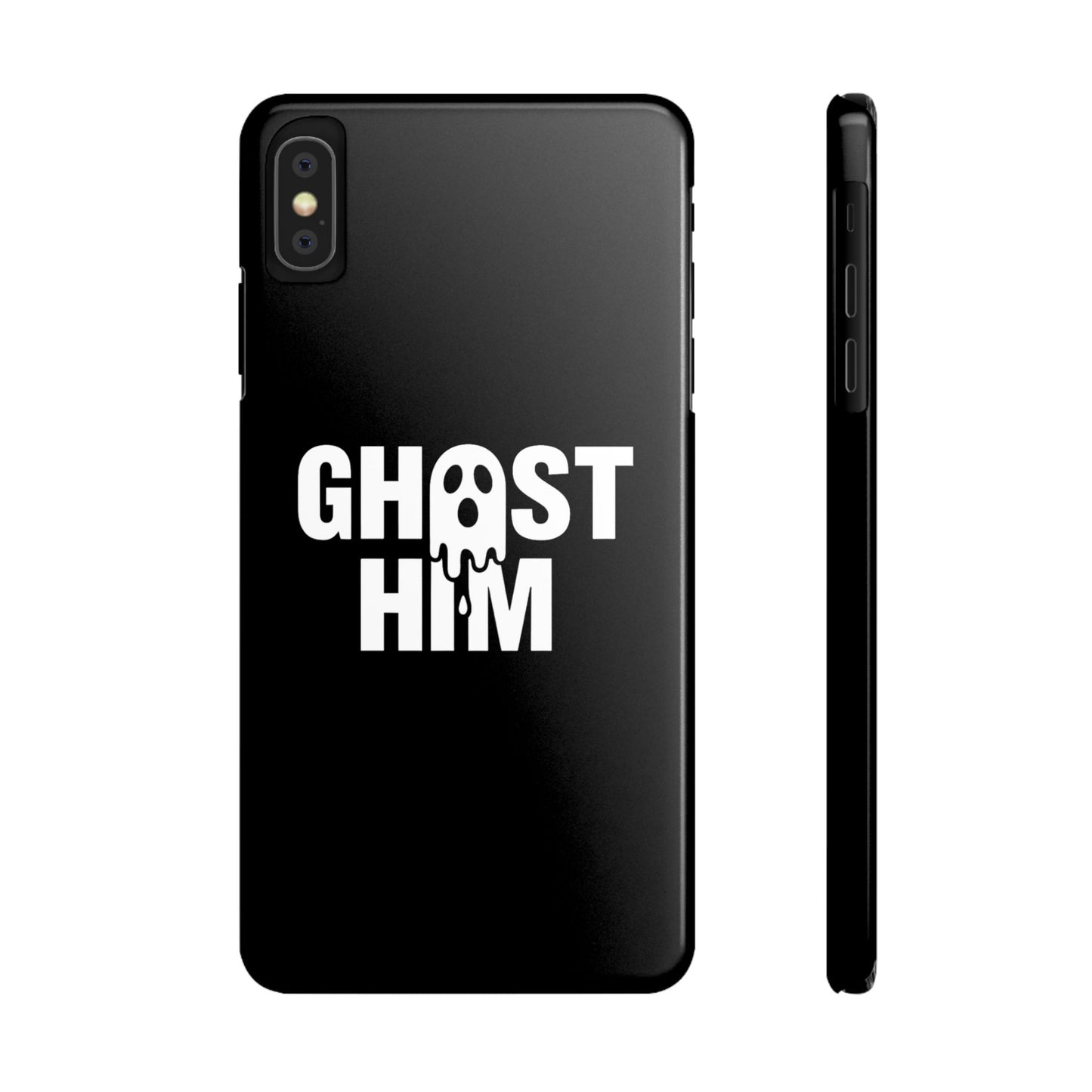 Ghost Him Slim iPhone Case