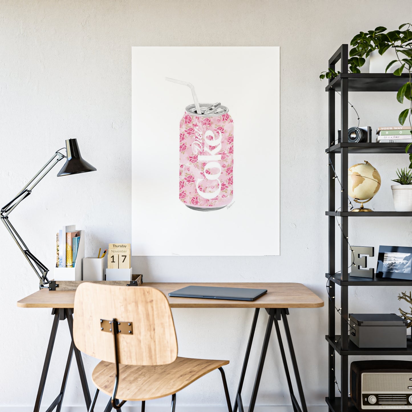 Rose Diet Coke Gloss Poster