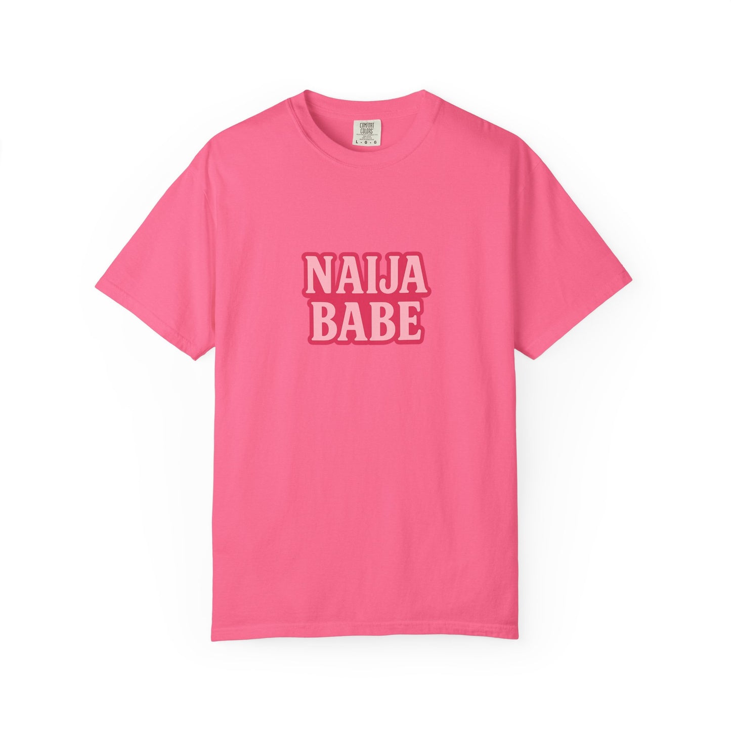 Naija Babe Pink Oversized T-shirt