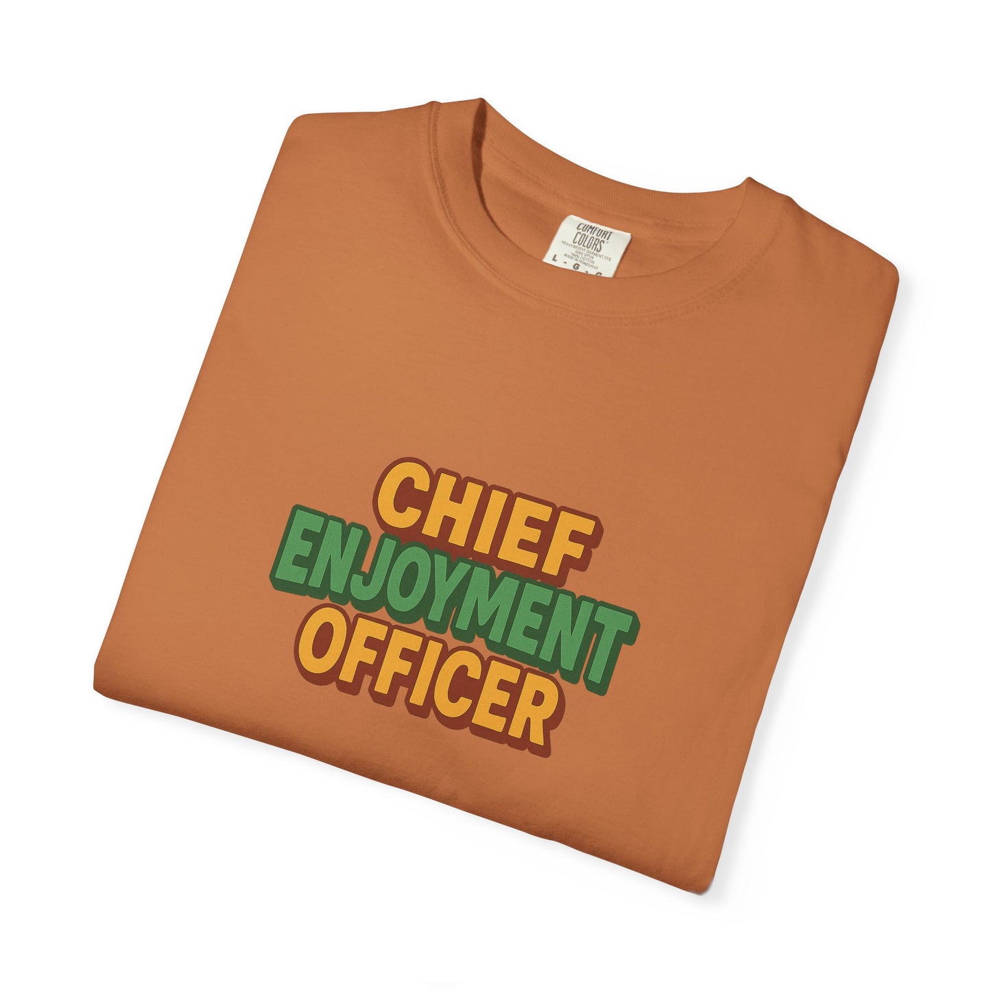 Chief Enjoyment Officer Oversized T-shirt
