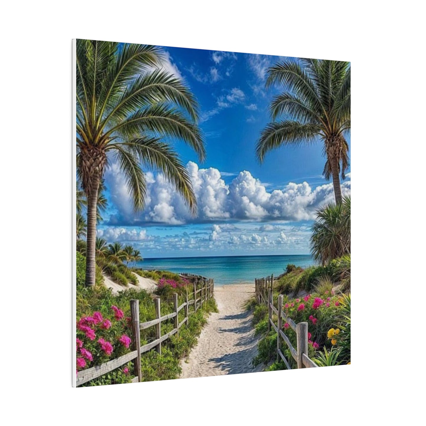 Paradise Found Matte Canvas, Stretched
