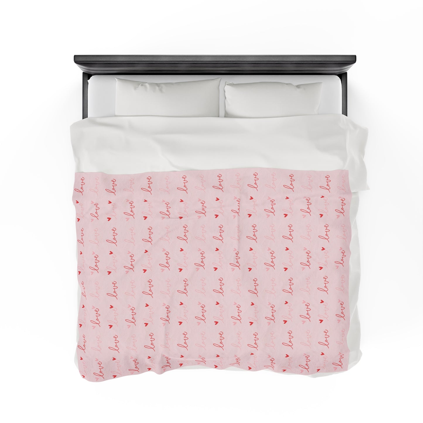 Love Silk Velveteen Plush Blanket