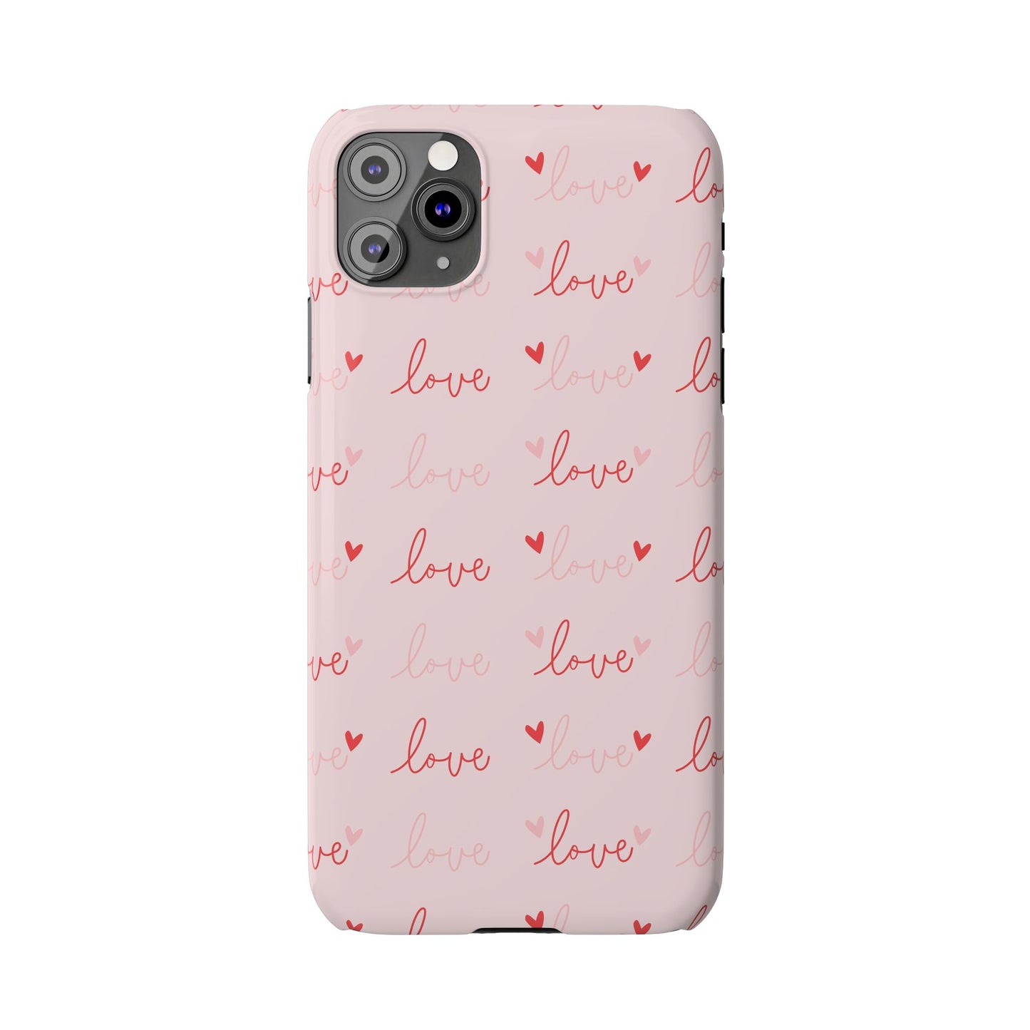 Love Silk Slim iPhone Case