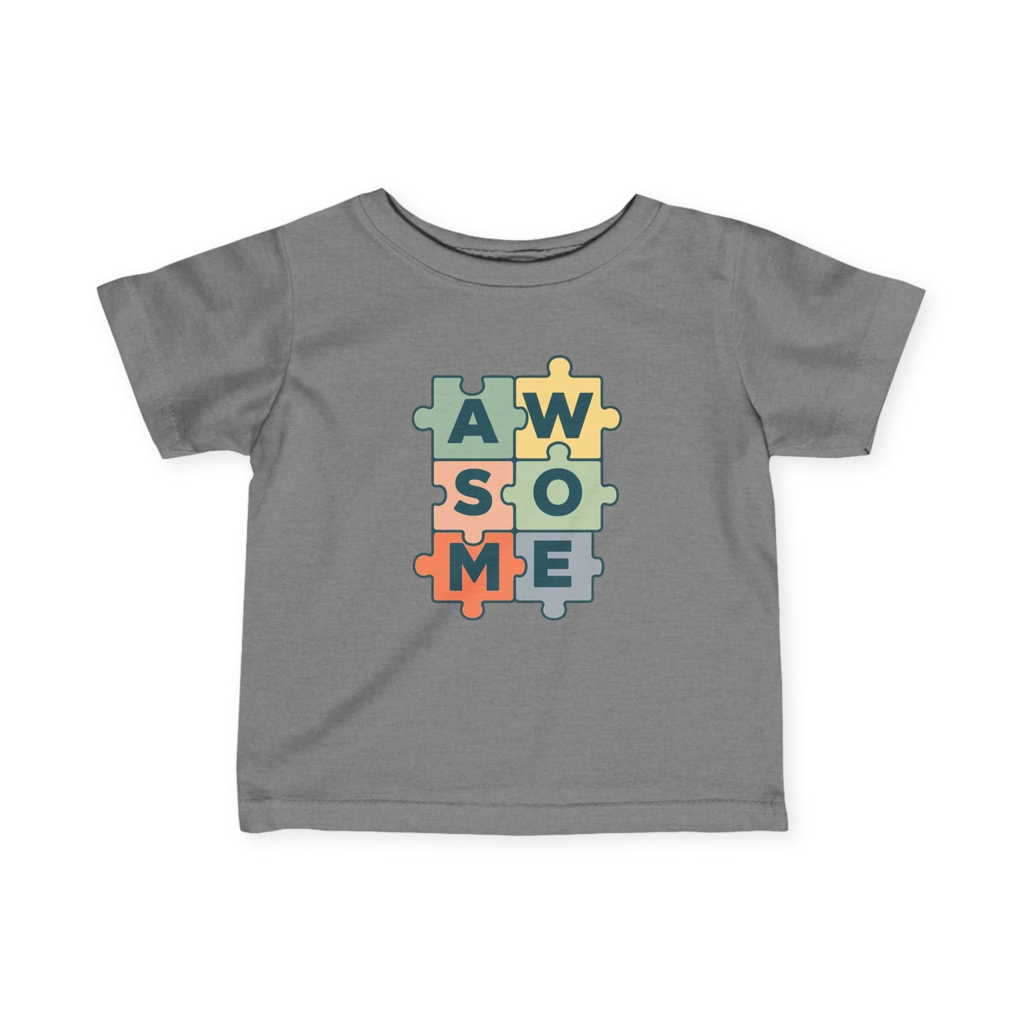 Awesome Puzzle Autism Awareness Infant Toddler T-shirt