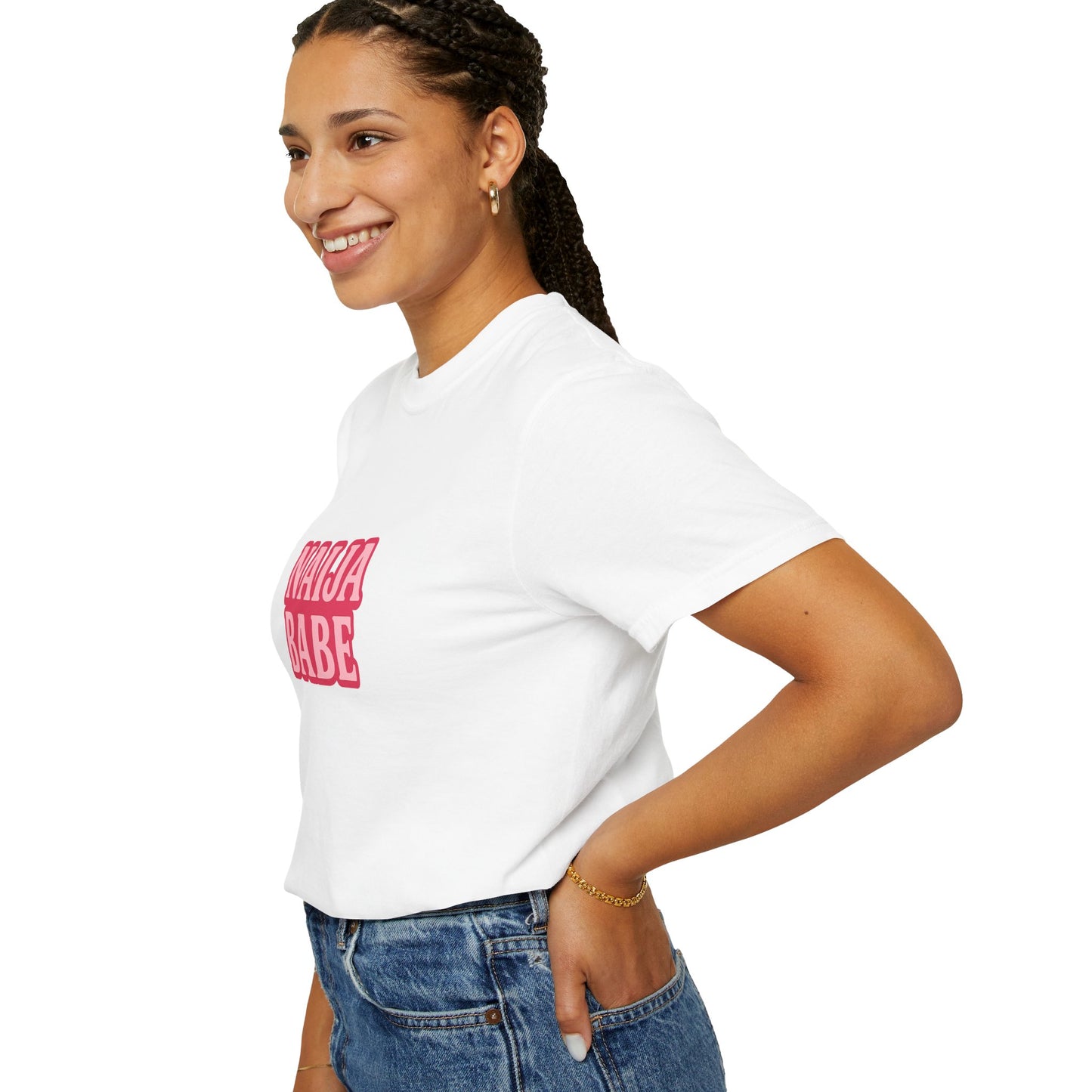 Naija Babe Pink Oversized T-shirt