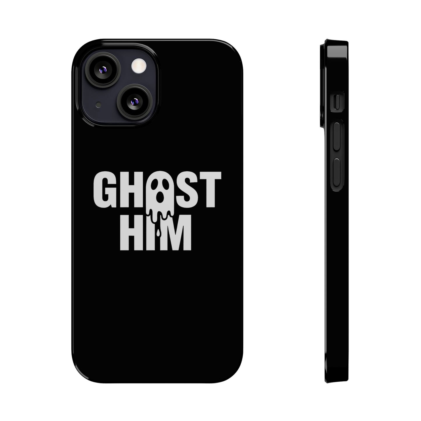 Ghost Him Slim iPhone Case