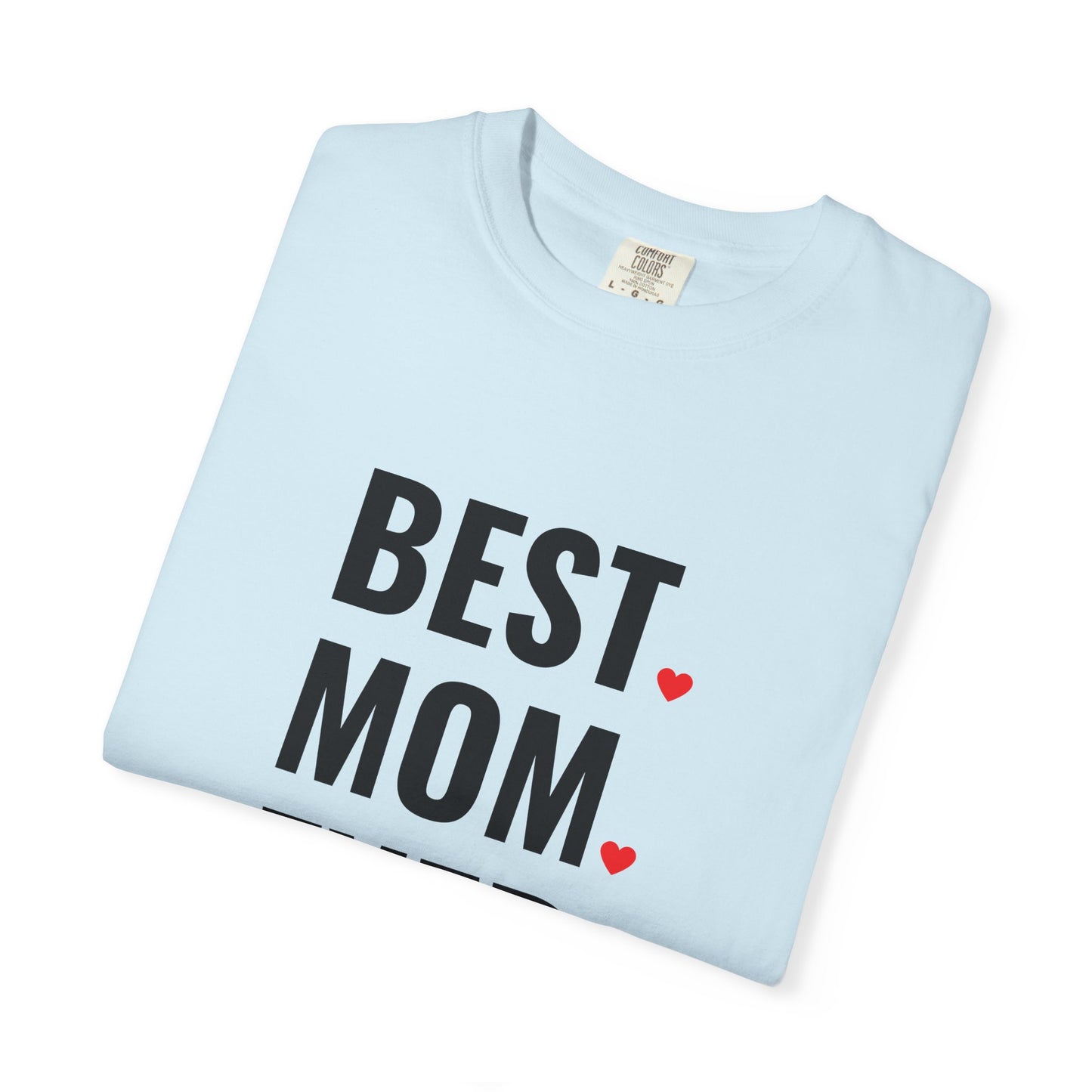 Best Mom Ever Hearts Oversized T-shirt
