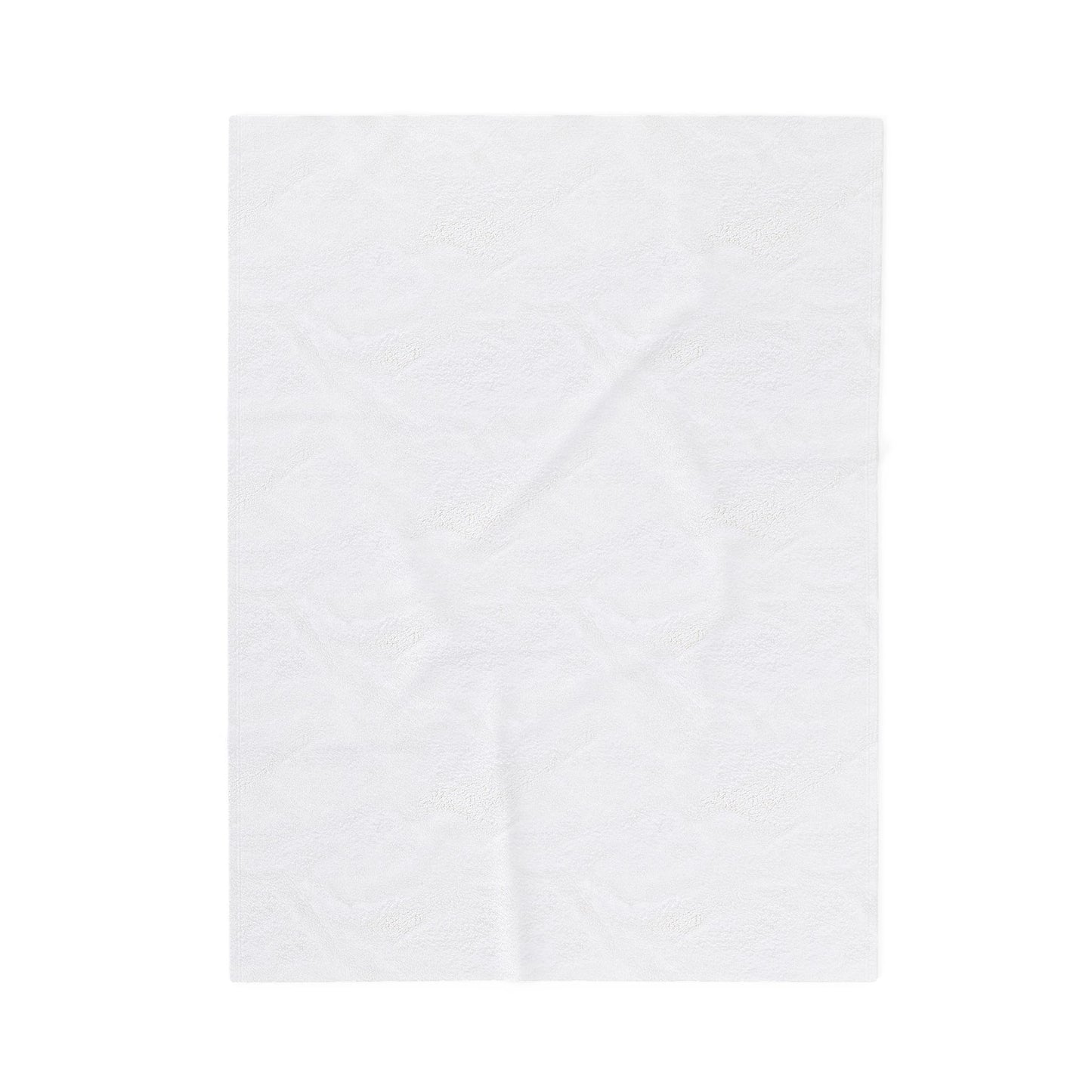 Dreaming in Denim and Daisies Velveteen Plush Blanket