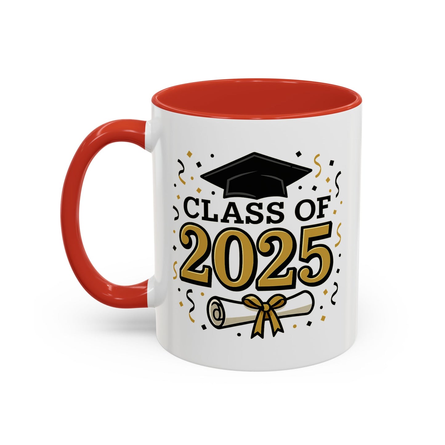 Class of 2025 Accent Coffee Mug