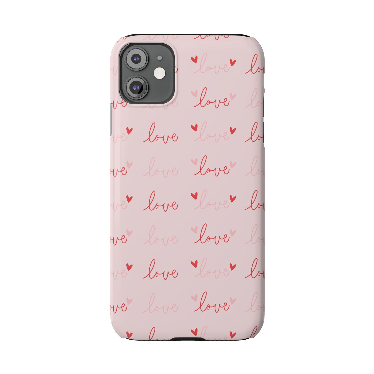 Love Silk Slim iPhone Case