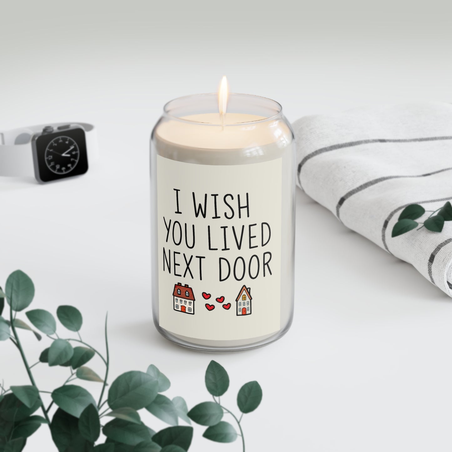 I Wish You Lived Next Door Scented Candle (13.75oz)