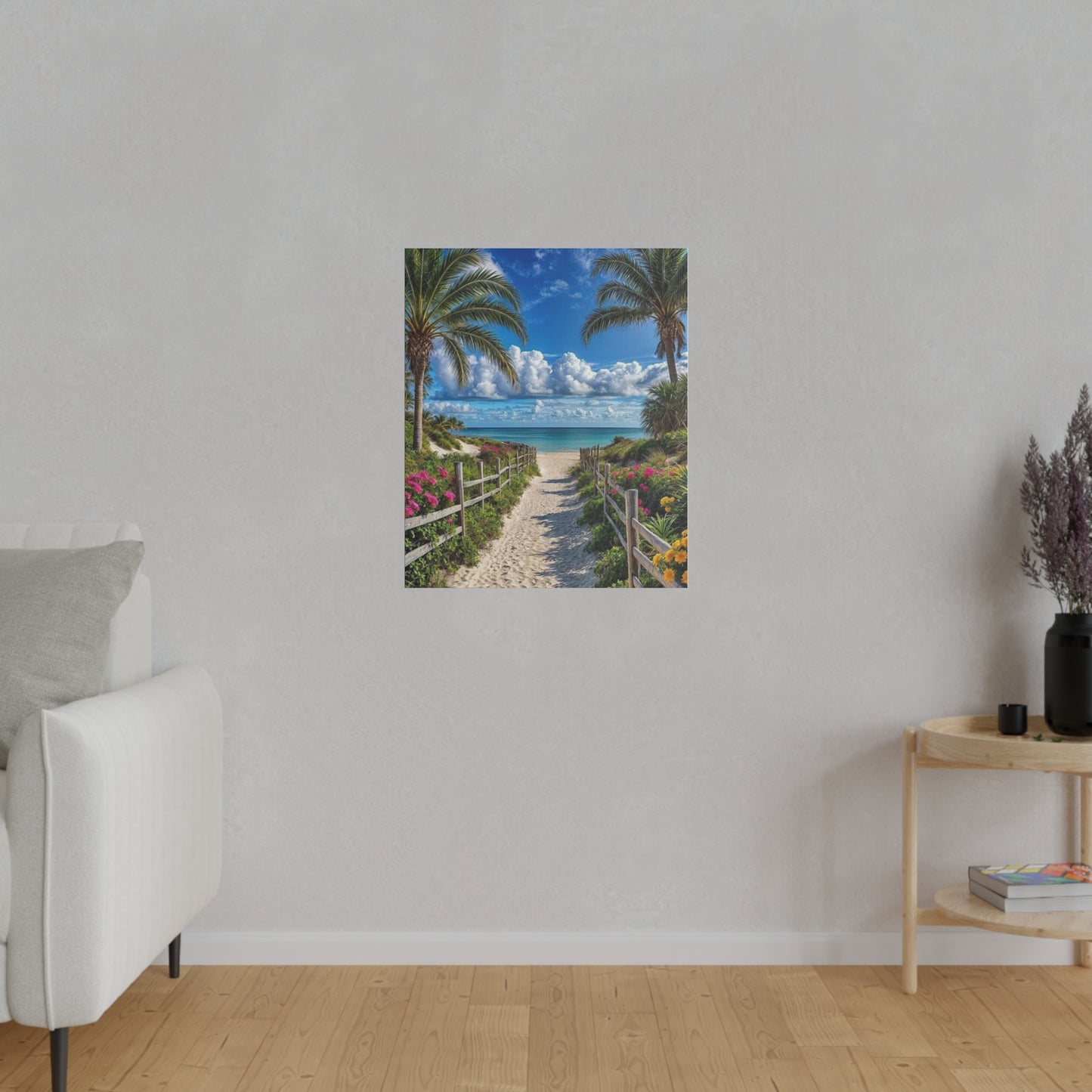 Paradise Found Matte Canvas, Stretched