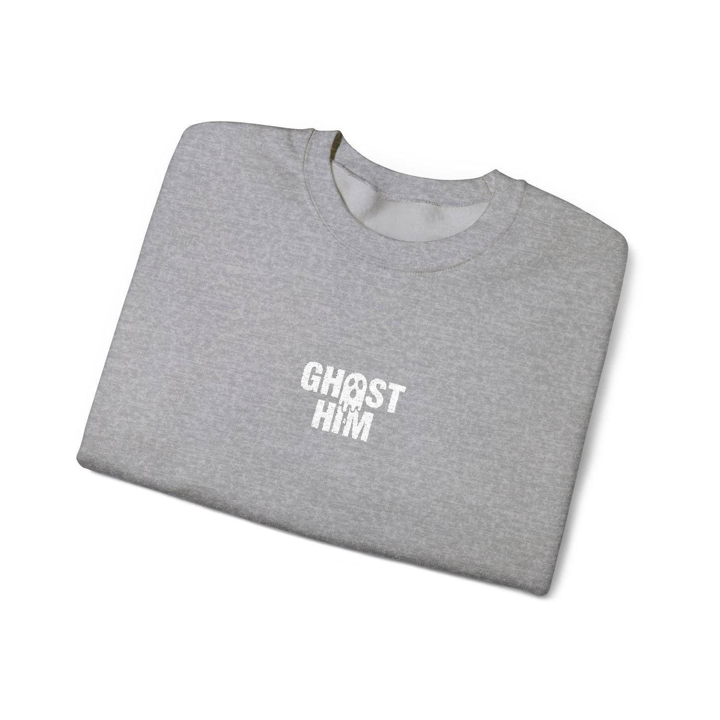 Ghost Him Embroidered Crewneck Sweatshirt