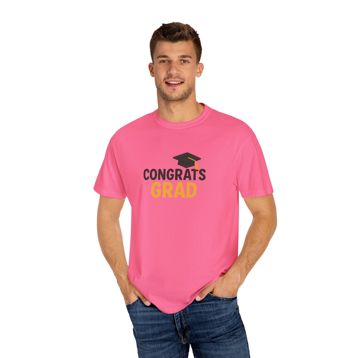 Congrats Grad Cap Oversized T-shirt