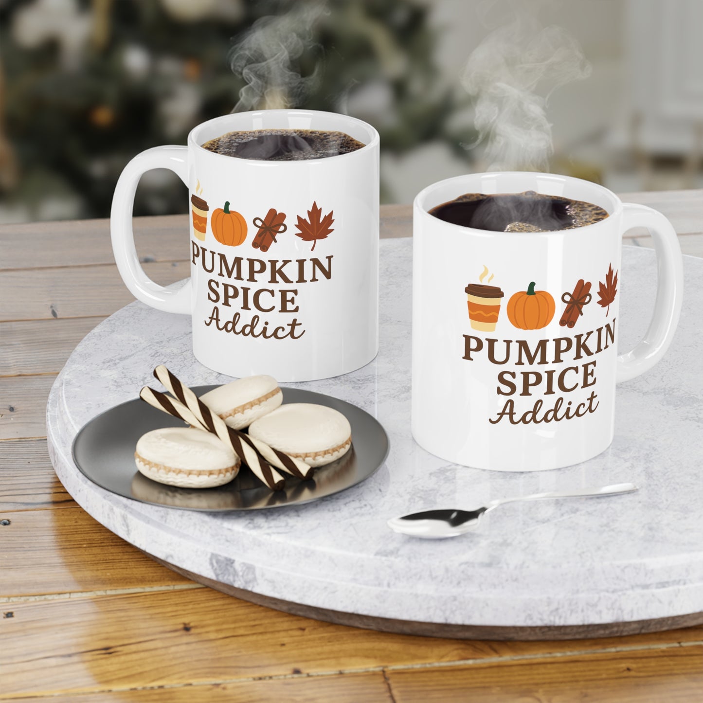 Pumpkin Spice Addict Ceramic Mug (11oz, 15oz, 20oz)