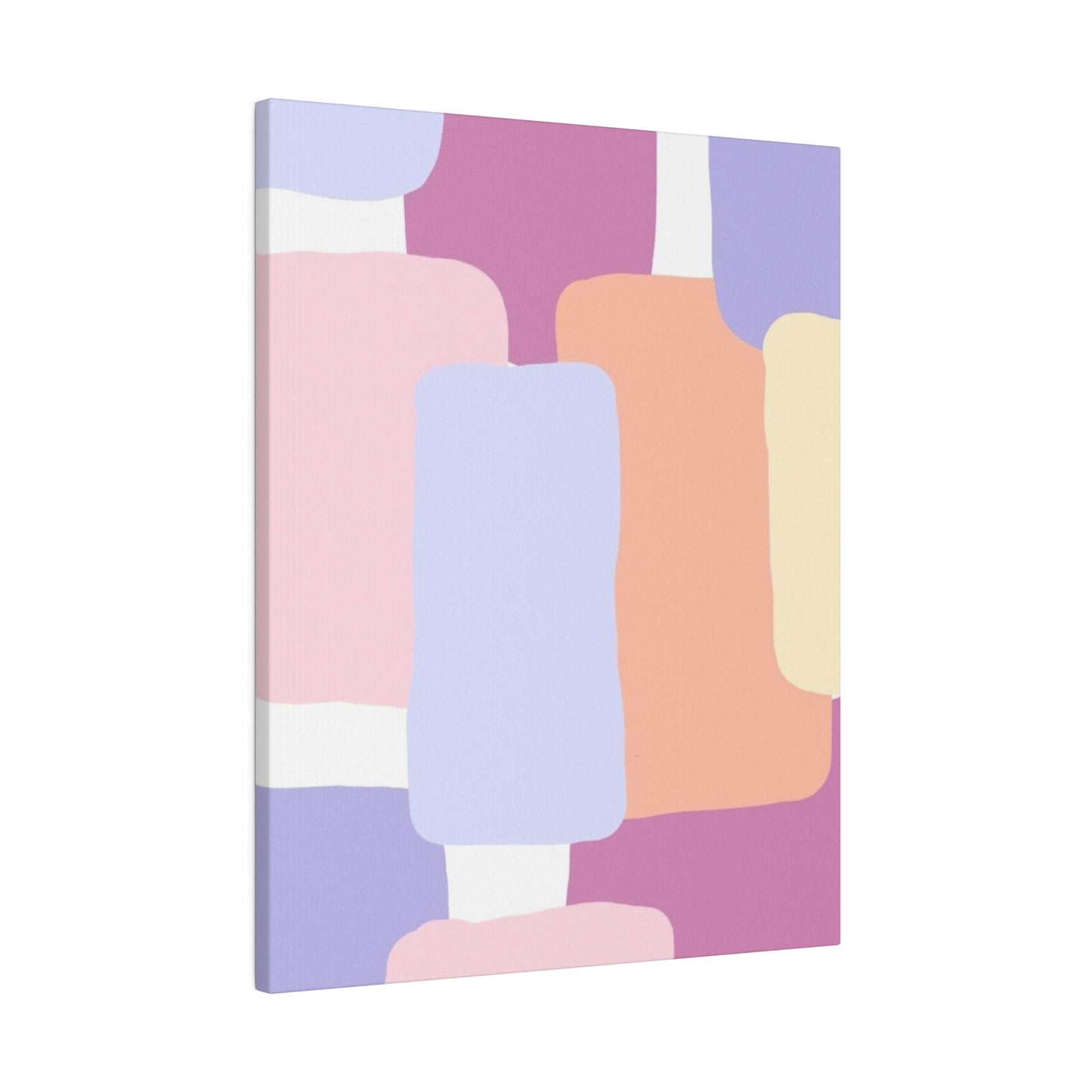Technicolor Beat Matte Canvas, Stretched