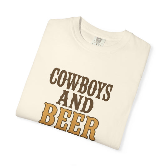 Cowboys and Beer Oversized T-shirt