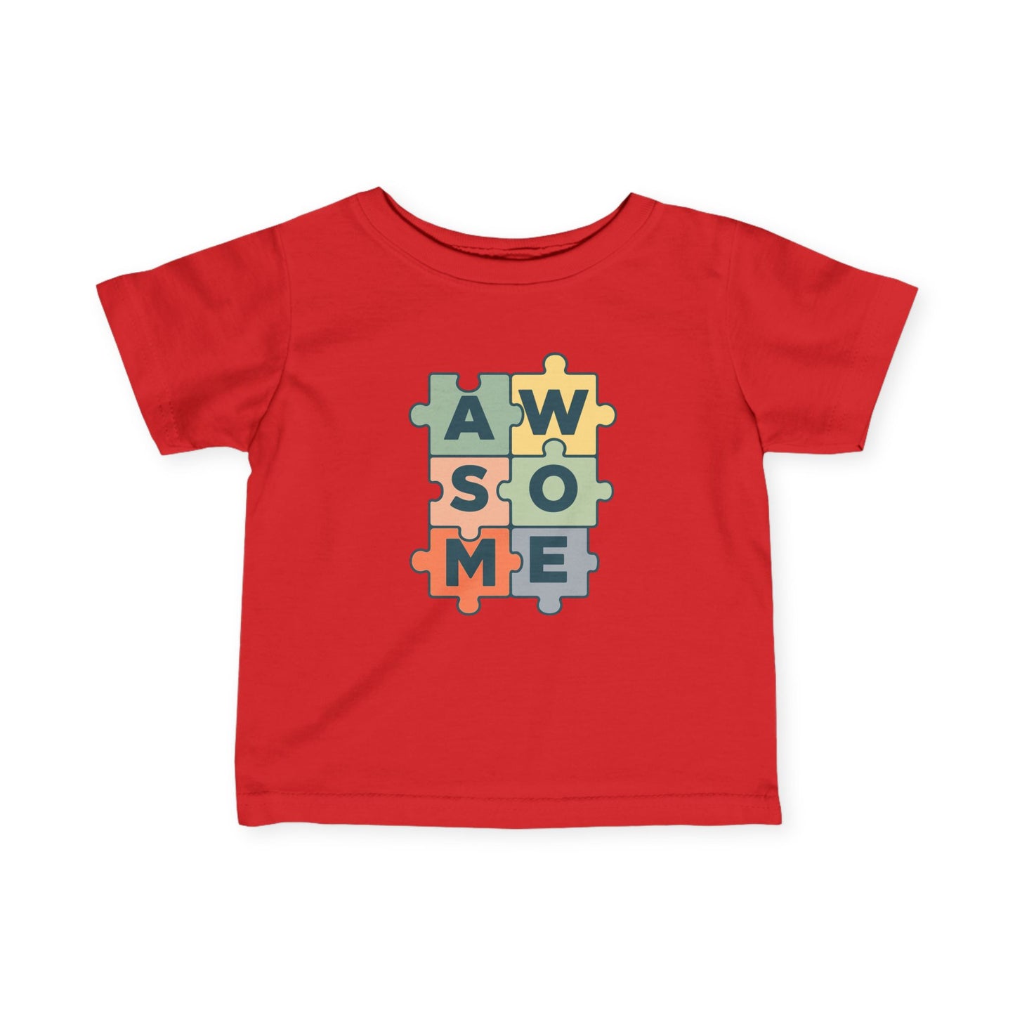 Awesome Puzzle Autism Awareness Infant Toddler T-shirt