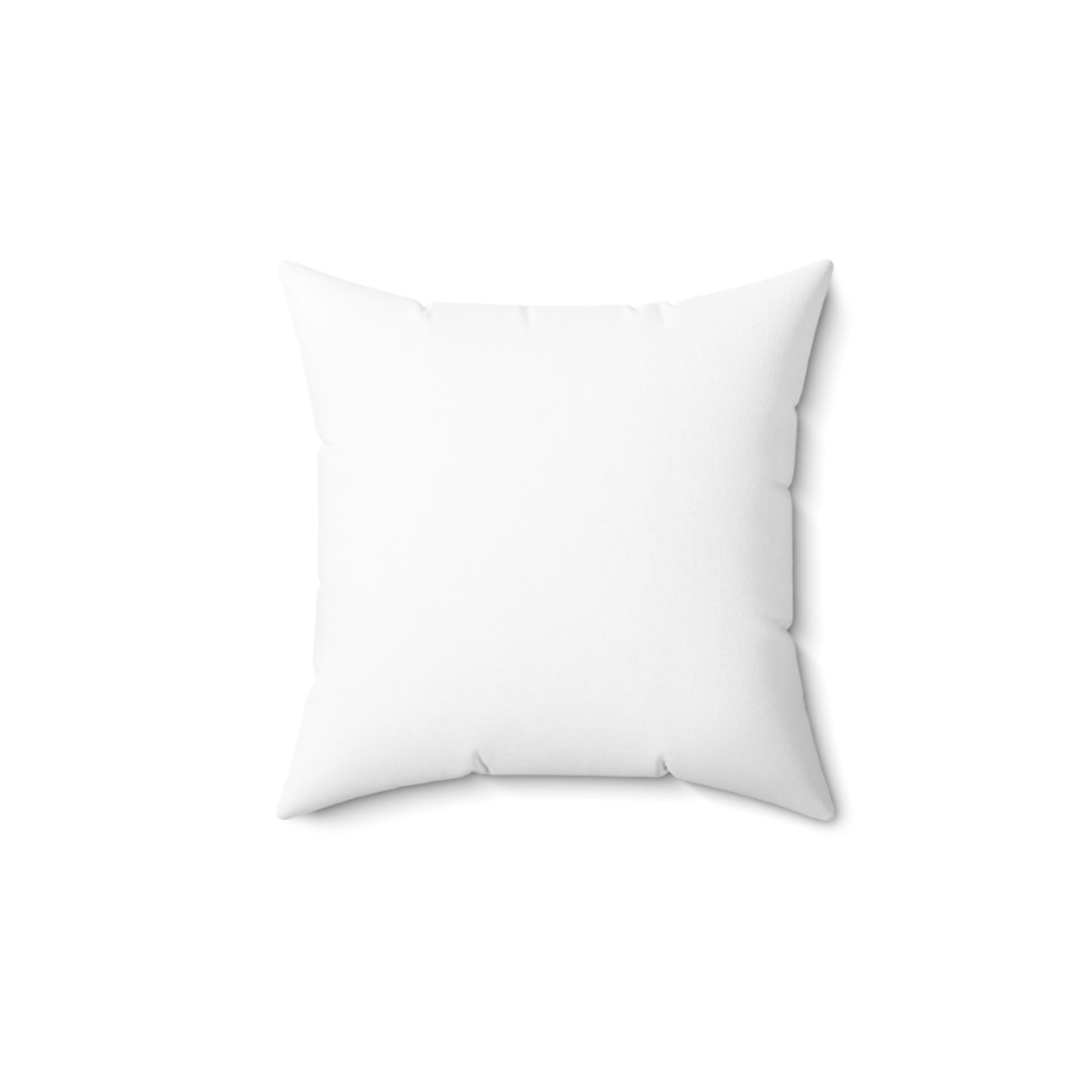 Happiness is Being Home With My Little Family Spun Polyester Pillow