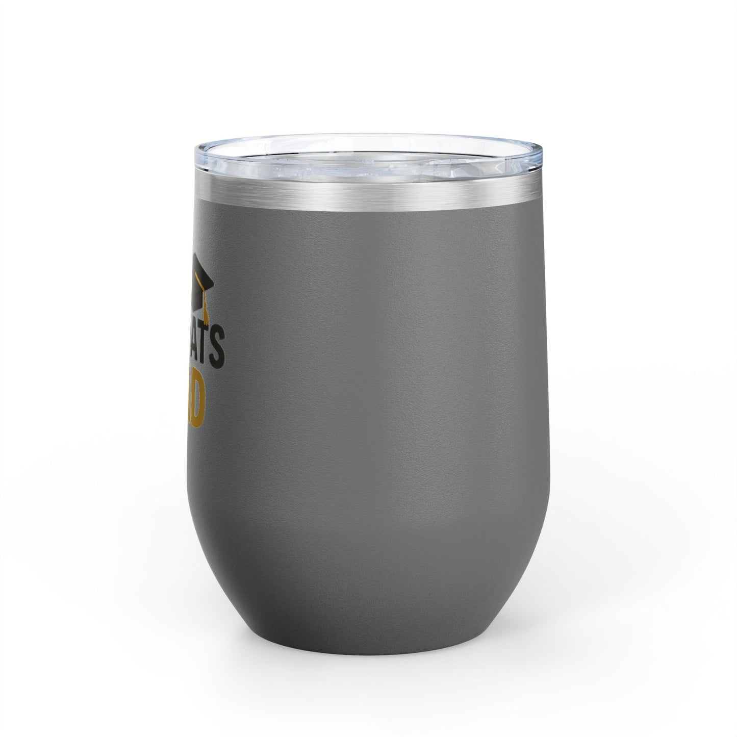 Congrats Grad Cap Graduation Wine Tumbler
