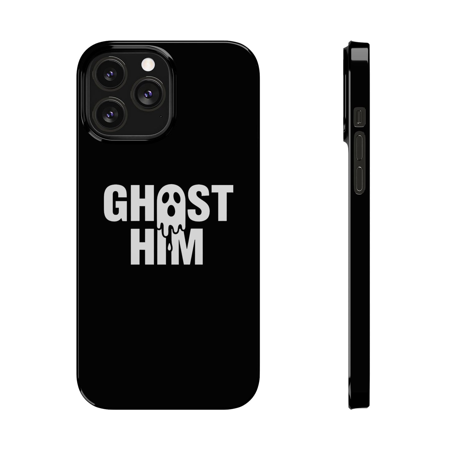 Ghost Him Slim iPhone Case
