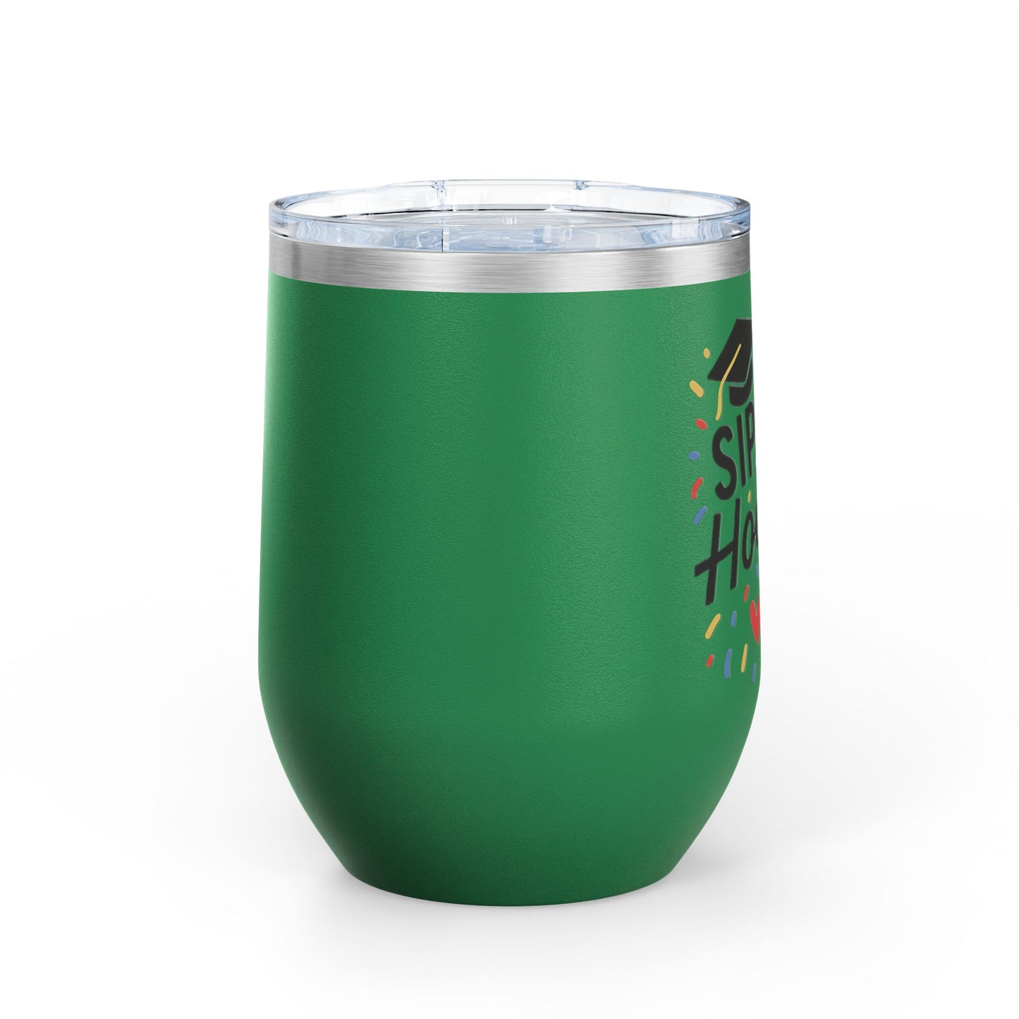 Sip Sip Hooray Graduation Wine Tumbler