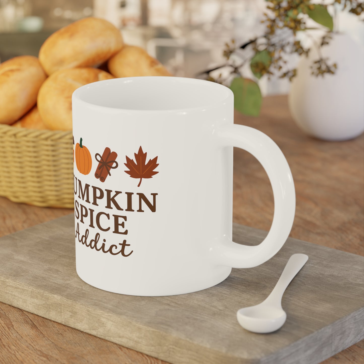 Pumpkin Spice Addict Ceramic Mug (11oz, 15oz, 20oz)