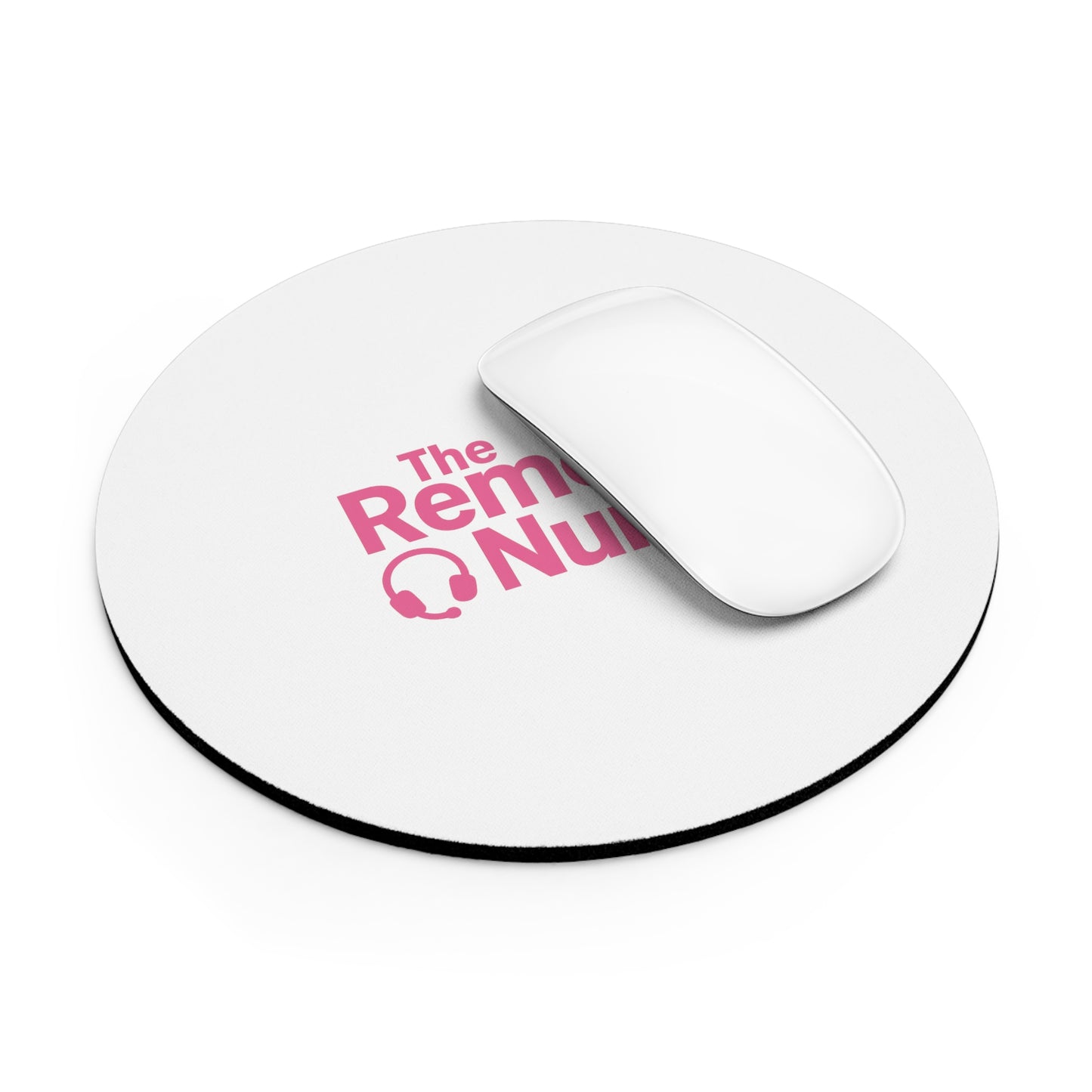 The Remote Nurse Pink Mouse Pad