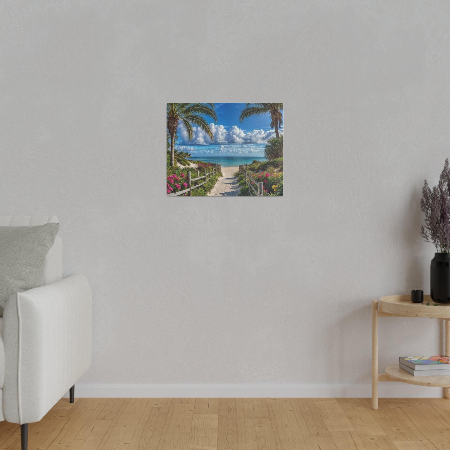Paradise Found Matte Canvas, Stretched