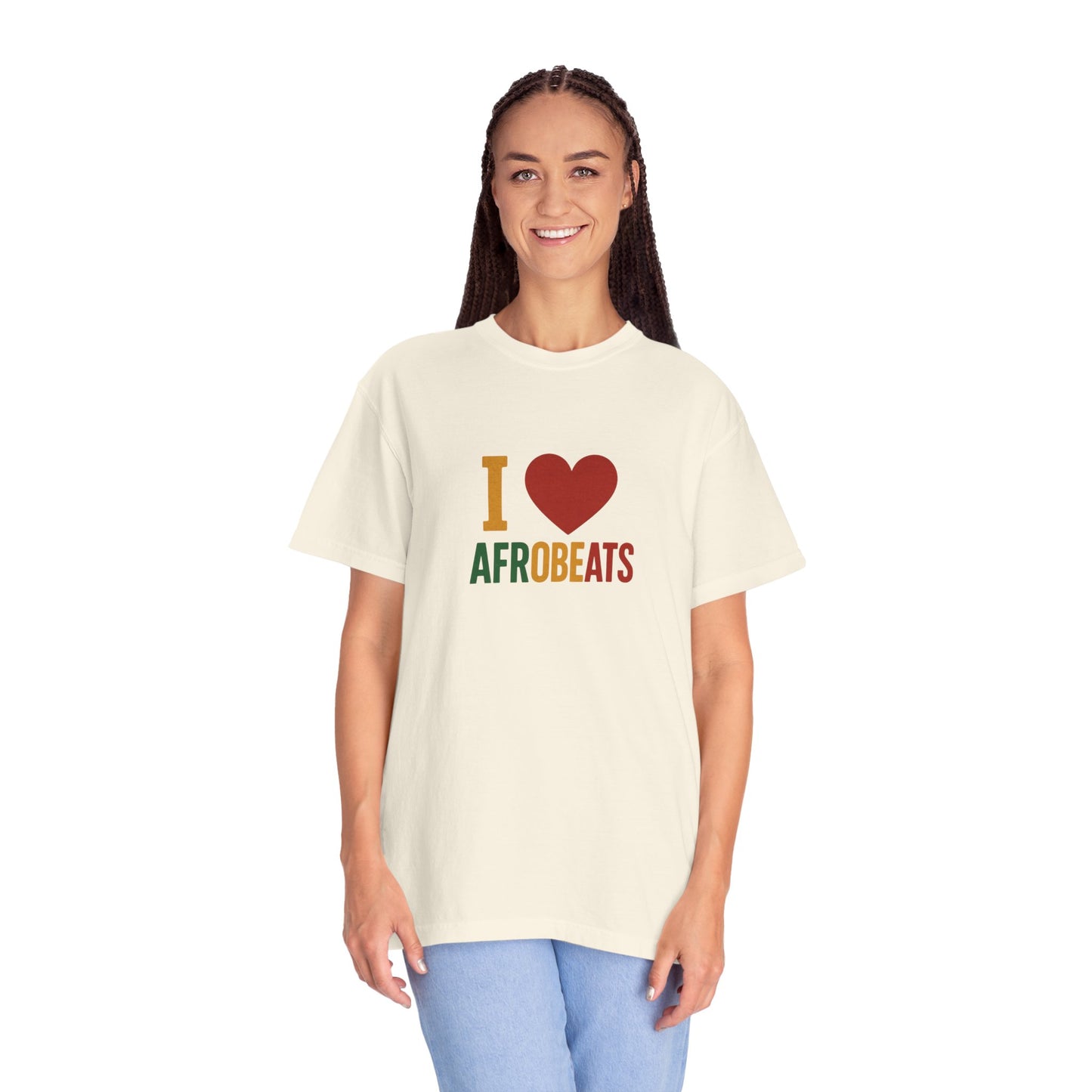I Love Afrobeats Oversized T-shirt