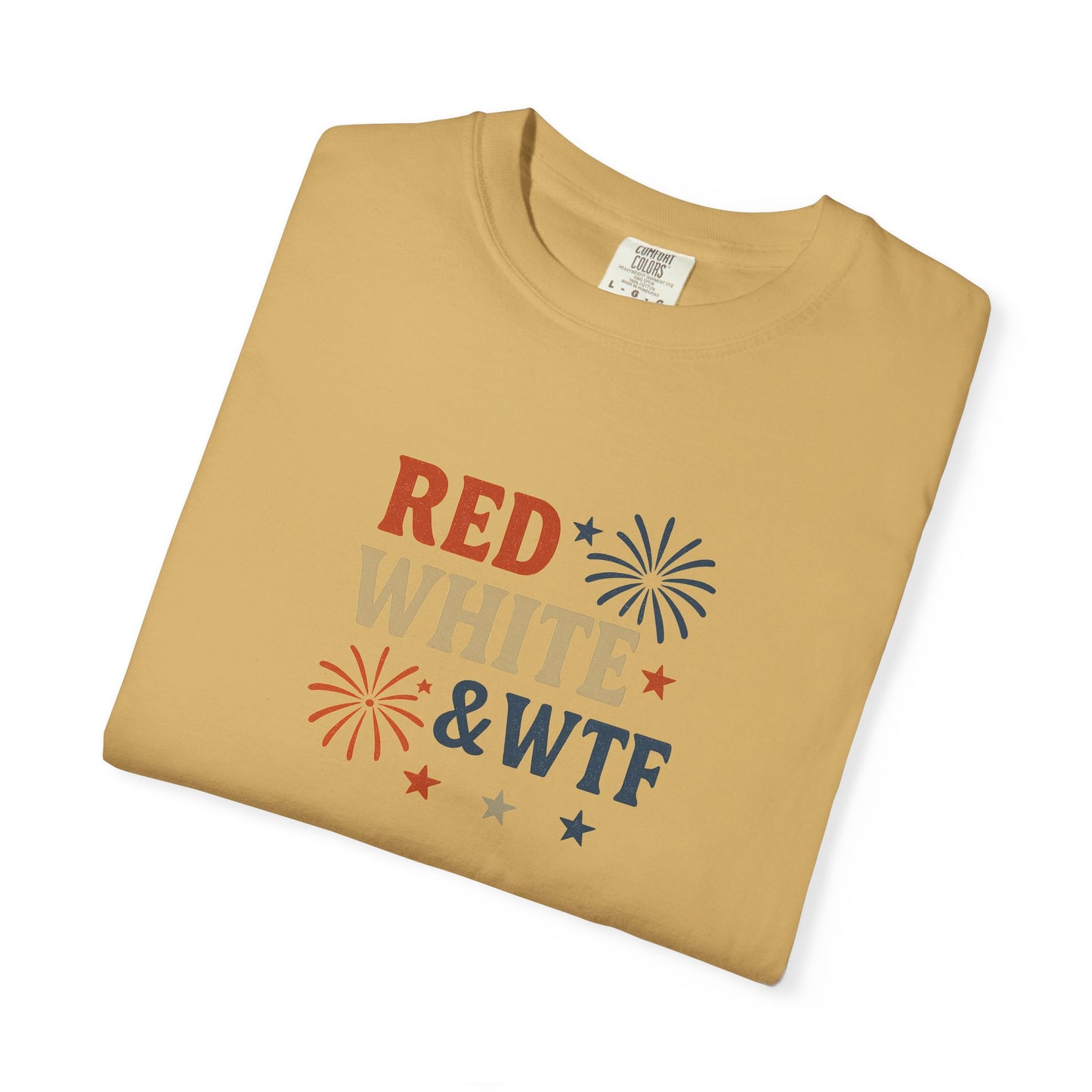 Red White and WTF Oversized T-shirt