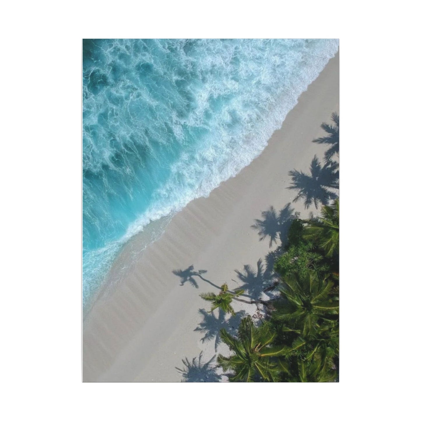 Paradise Cove Matte Stretched Canvas