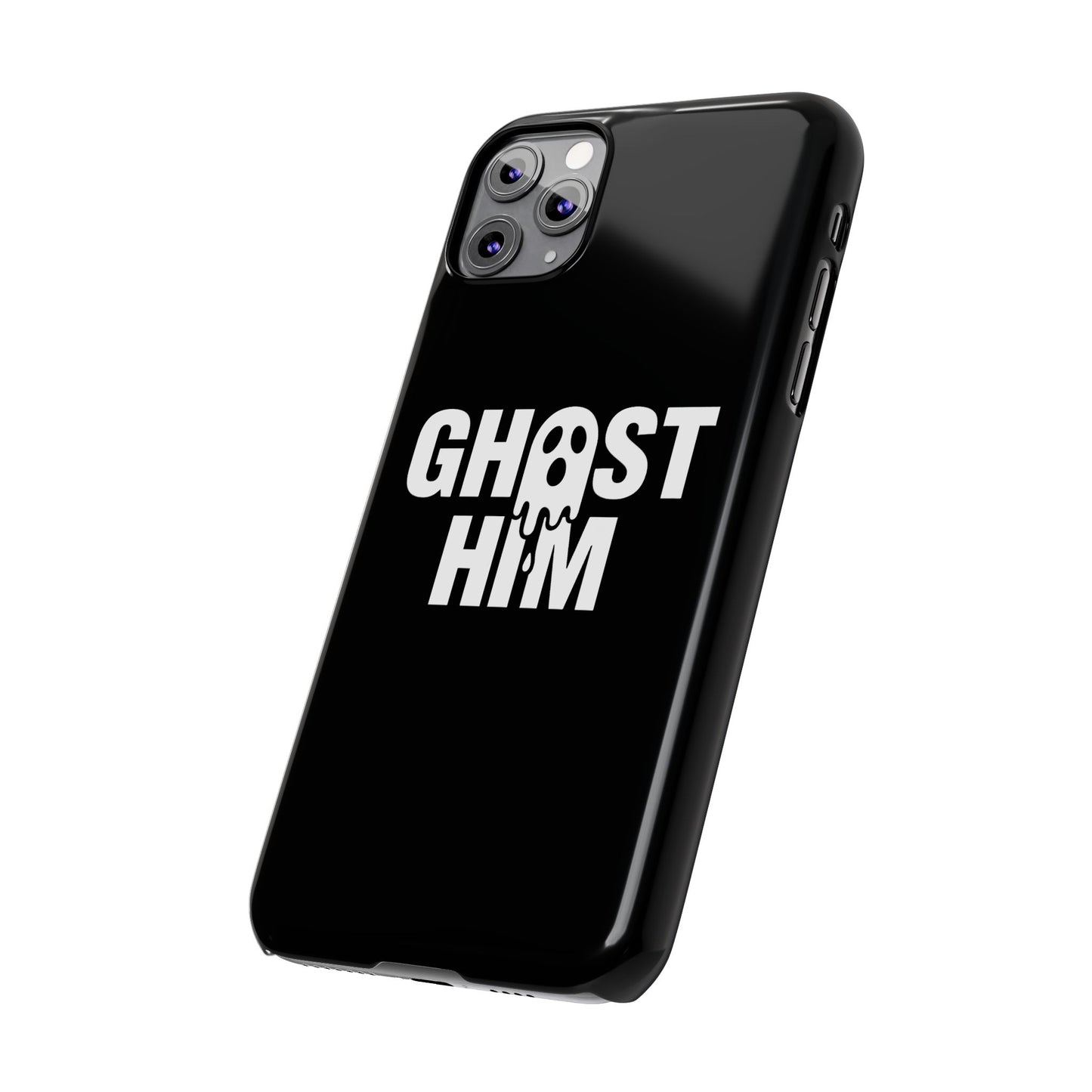 Ghost Him Slim iPhone Case