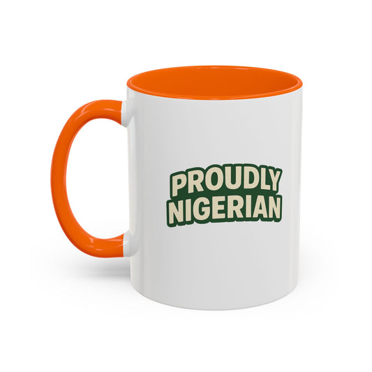 Proudly Nigerian Coffee Mug (11, 15 oz)