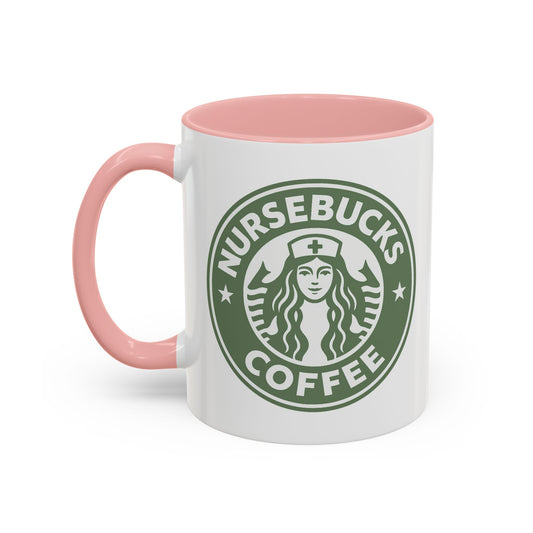 Nursebucks Coffee Accent Mug (11, 15 oz)