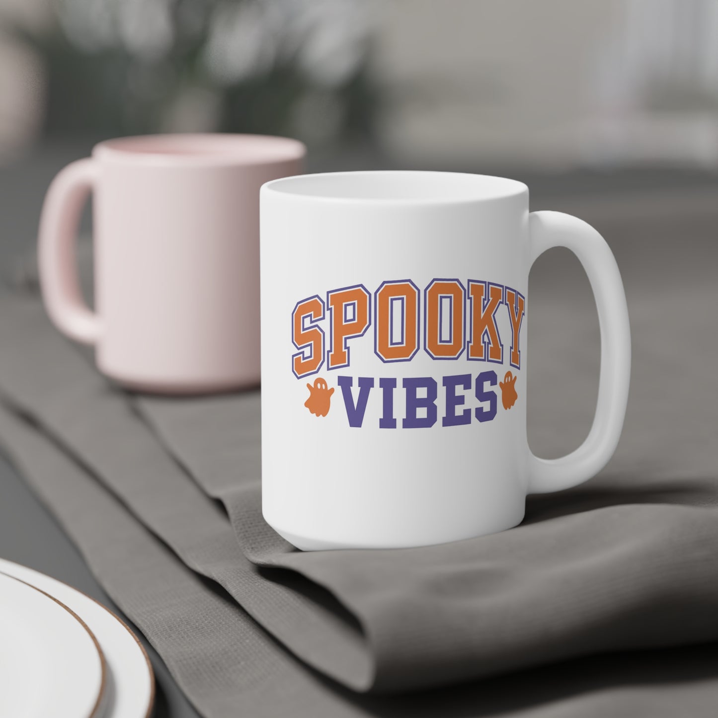 Spooky Vibes Ceramic Mug (11oz, 15oz, 20oz)